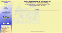 Desktop Screenshot of messdiener-budberg.de
